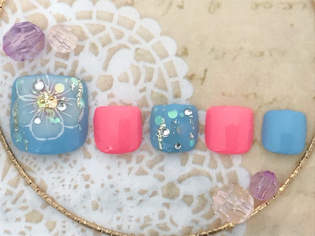 手描き桜×ホロ
